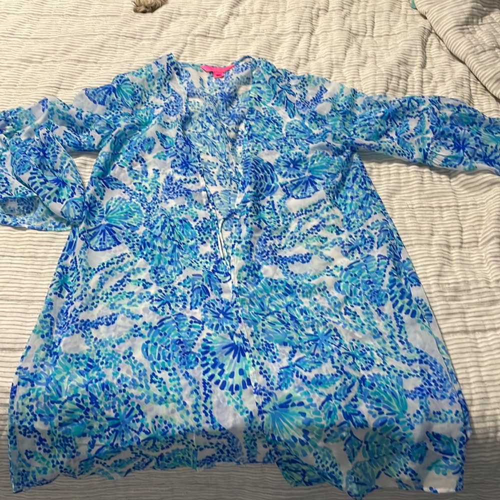Lilly Pulitzer bathing suit cover up